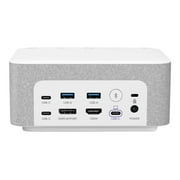 Logitech 986-000031 1 HDMI/1 Displayport/2 USB A/3 USB C UC Logi Dock - White