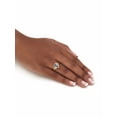 thumbnail image 3 of PalmBeach Jewelry Marquise-Cut Genuine or Created Gemstone Ring in Platinum-plated or Gold-plated Sterling Silver, 3 of 5