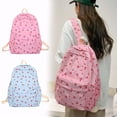 thumbnail image 4 of Lumtrix Cute Print Bookbag for Teens 15.7-Inch Lightweight Backpacks for Teens, Women, and Travel Pink, 4 of 5