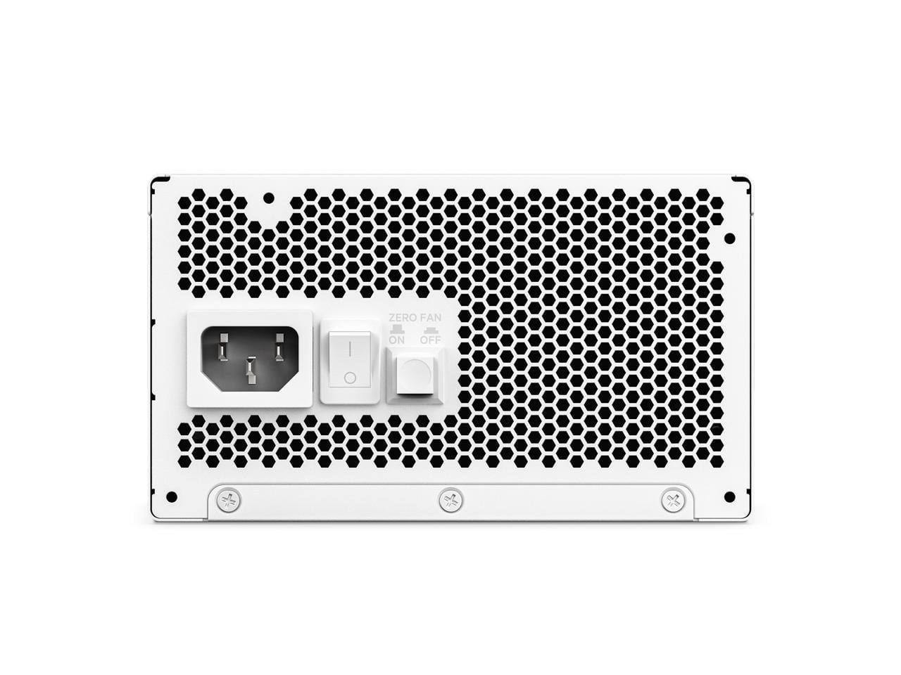 NZXT ATX 3.1 1000 Watt 80 Plus Gold Fully Modular Low-Noise Power Supply -White - PA-0G2BW-US