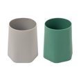 thumbnail image 1 of Tiny Twinkle - Silicone Training Cup 2PK - Olive-Grey, 1 of 5
