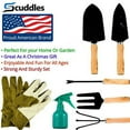 thumbnail image 2 of Scuddles Garden Tools Set - 8 Piece Heavy Duty Gardening Kit with Storage Organizer, Ergonomic Hand Digging Weeder Rake Shovel Trowel Sprayer Gloves Gift for Men Or Women, 2 of 7