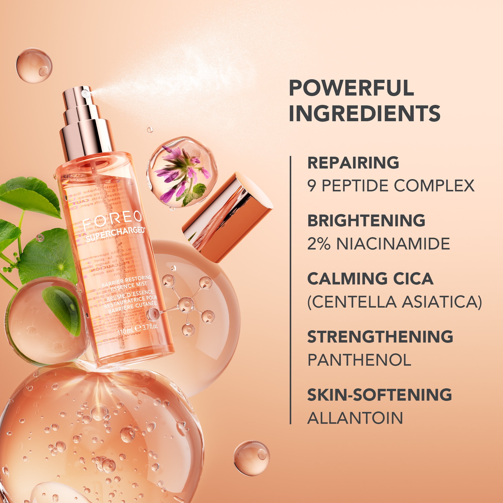 FOREO SUPERCHARGED Barrier Restoring Essence Mist