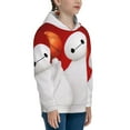 thumbnail image 3 of Cartoon Character Youth Hoodie Graphic Colorful Cool Kids Hooded Sweatshirts Kangaroo Pocket for Boys Girls Large, 3 of 8