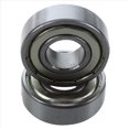 thumbnail image 2 of 20X 6202Z Rodamiento de Bola Radial de Ranura Profunda par Blindada de Metal Dual 15 X 35 X 11mm, 2 of 5