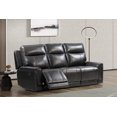 thumbnail image 1 of Mia Power Recliner Sofa, Charcoal, 1 of 4