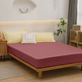 thumbnail image 4 of AuroraX King Size Bed Sheets Cotton Double Bed Sheet Sold-Separately,Cooling 400 Thread Count Deep Fitted Sheets for Summer Residential Bedroom, 4 of 6