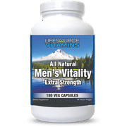 LifeSource Vitamins Men's Ultra Vitality Extra Strength - Men's Performance - 180 Veg Capsules