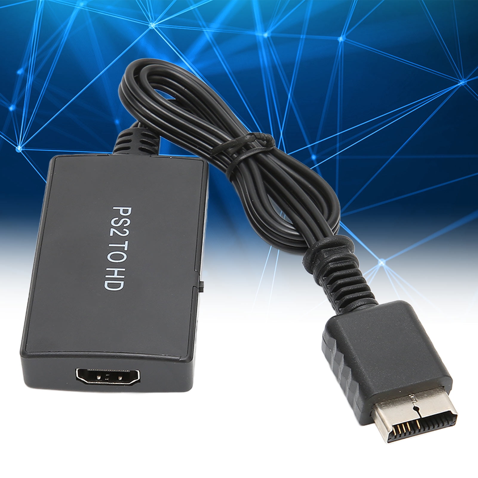 PS2 To Adapter, Supports 720P/1080P Switching, Full HD Video Converter