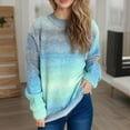 thumbnail image 6 of POROPL Fall Sweaters for Women Long Sleeve Sweater Casual Knitted Size S-L, 6 of 7