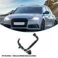 thumbnail image 3 of Radiator Hose Heater Hose Radiator Outlet Hose Pipe for Audi A6 2.0L 2016-2018 No.4G0122109AN/4G0122109AG Rubber Lower Radiator Hose Black 1 Pc, 3 of 6
