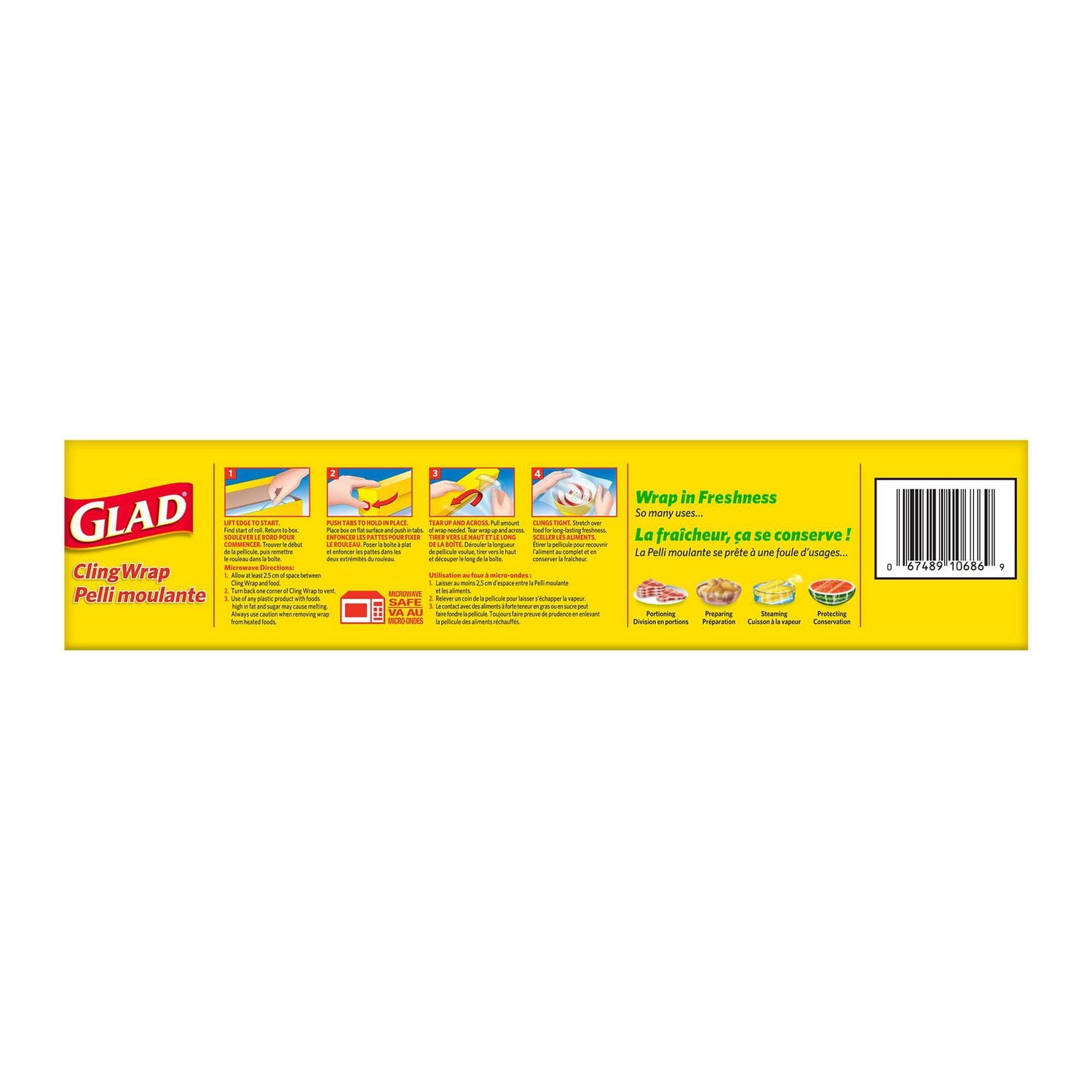 Glad ClingWrap Plastic Wrap, 152 Metre Roll