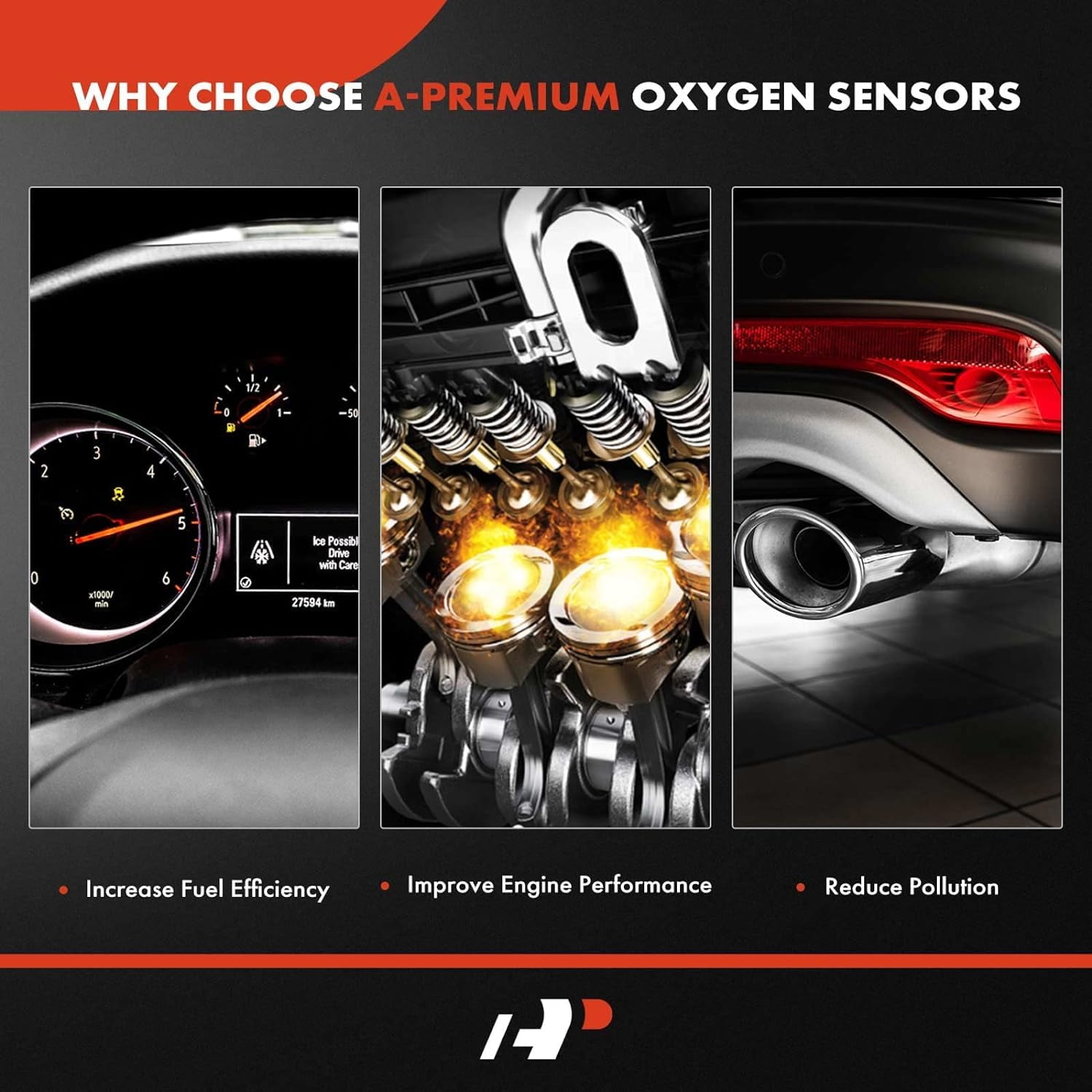 A-Premium O2 Oxygen Sensor Replacement for BMW 128i 135i
