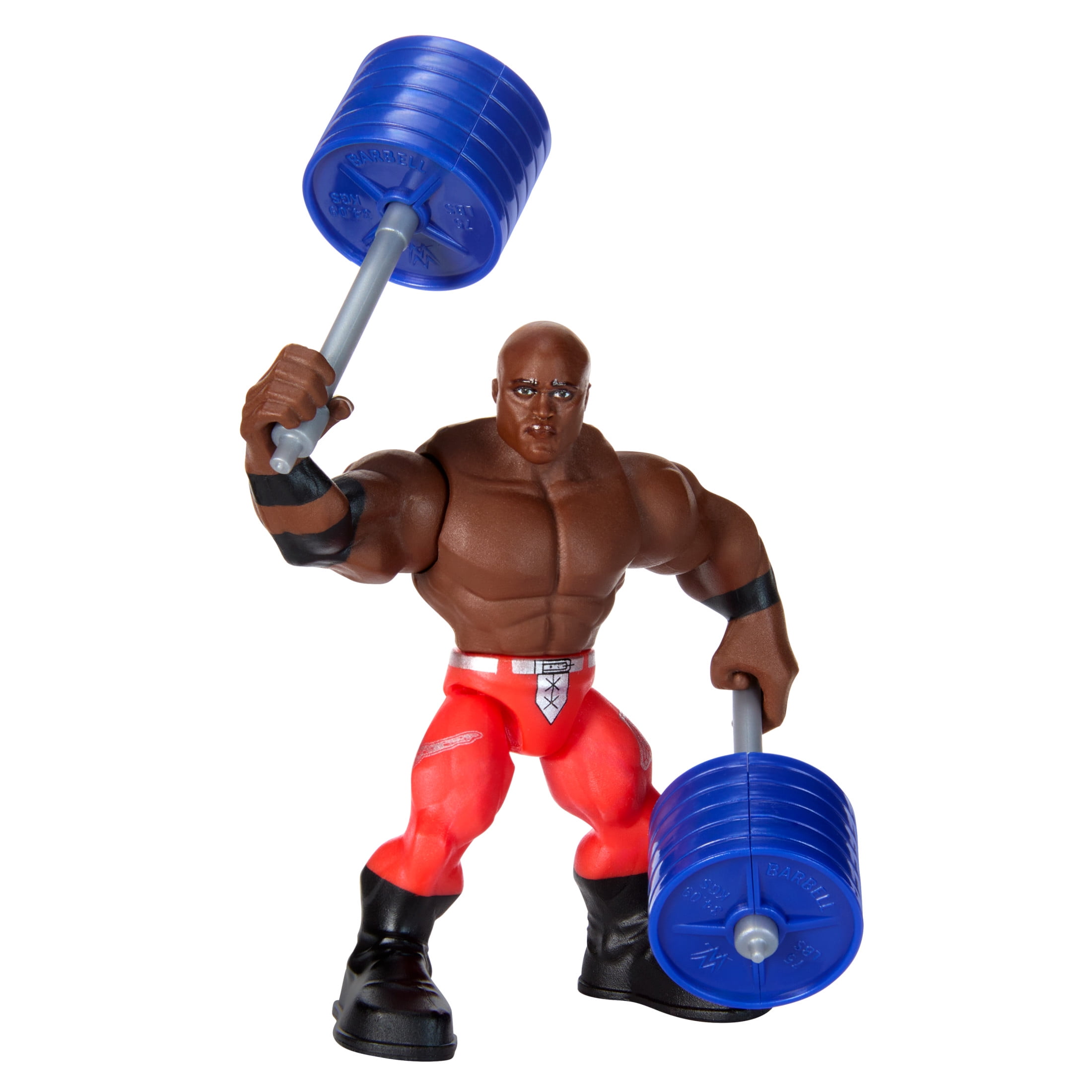 WWE Action Figure Knuckle Crunchers Bobby Lashley with Battle Accessory