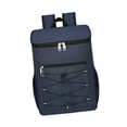 thumbnail image 3 of Thermal Insulated Backpack Multifunctional Waterproof Bag Lunch Backpack for Travel Hiking Blue, 3 of 8