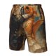 thumbnail image 4 of Balery Cat Fish Dance Vintage Traje de Baño Estilo Hawaiano para Hombre, Shorts de Secado Rápido con Bolsillos-X-Large, 4 of 6