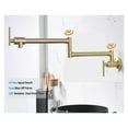 Folding Faucet, Lengthening Kitchen Faucet, Table Head, Washing Basin