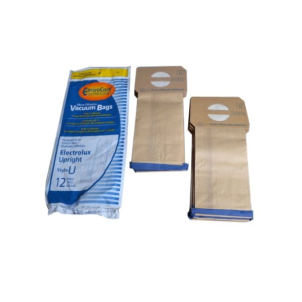 EnviroCare Vacuum bags for Electrolux Style U Discovery Uprights 12