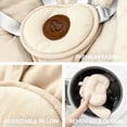 thumbnail image 4 of Babyomi Portable Baby Swings for Infants to Toddler, Electric Swing with Music Speaker, 3 Seat Positions , 5 Speeds, and Remote Control - Infant Swing for Indoor and Outdoor, Beige, 4 of 8