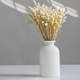 thumbnail image 3 of Jarrones De Cerámica, Set 3 Florero Decorativo para Hogar Minimalista Moderno Fino, Utilizados en la Mesa, Fiesta, Escritorio, Sala de Estar, Dormitorio de Oficina (Blanco), 3 of 4