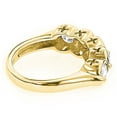 thumbnail image 2 of Luxurman 14K Round Natural Diamond Ladies Ring (Yellow Gold Size 7.5), 2 of 3