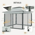thumbnail image 6 of EAGLE PEAK Gazebo 11'x 11' Straight Leg Pop-Up Canopy(Gray), 6 of 8
