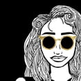 thumbnail image 3 of S Studio 15x15 Black Modern Framed Museum Art Print Titled - Cool Shades, 3 of 5