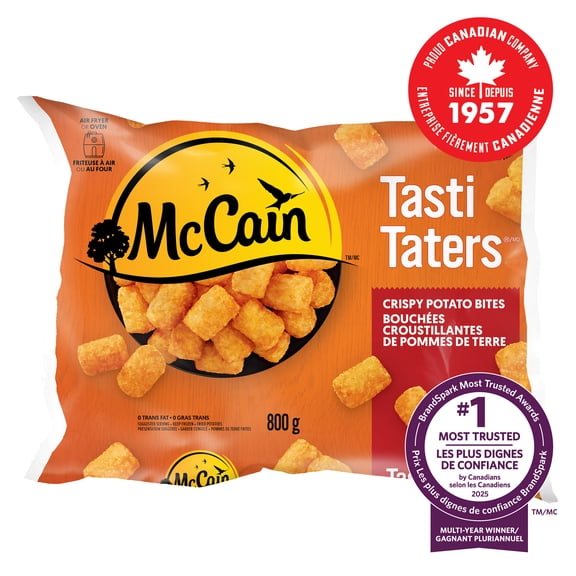 McCain® Tasti Taters®, Made in Canada from domestic and imported ingredients, 800g