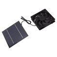 thumbnail image 1 of Ventilador De Panel Solar, Ventilador Con Energía Solar Fácil De Instalar Rojo Protectora Impermeable Portátil Para Caseta De Perro, 1 of 7