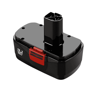 4800mAh Ni-Mh Black Replacement Battery Compatible with Craftsman 19.2V C3 130279005 315.113753 315.115410 315.11485 1323903 120235021 130235021 11375 11376 19.2V Cordless Drill Batteries