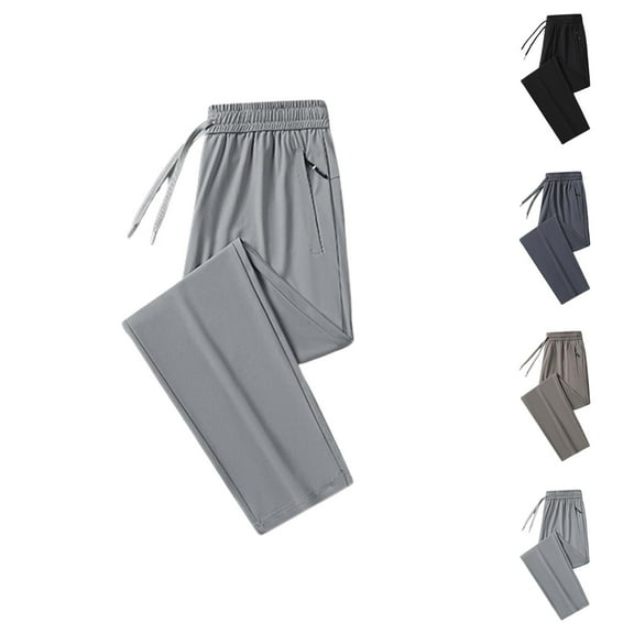 Sweatpants for Men - Comfortable Breathable Sweatpants with Pockets and Elastic Waistband for Gym & Training