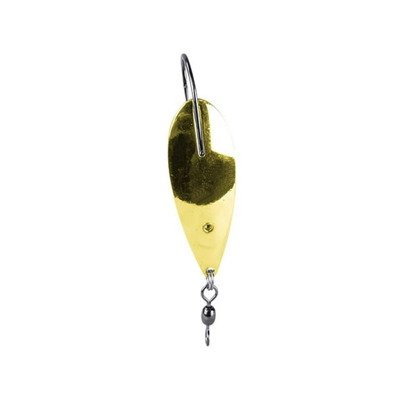 Fishlab FWCS25-G Bio Spoon Gold 1/4oz 2.25" Reflective Spoon Fishing Lure