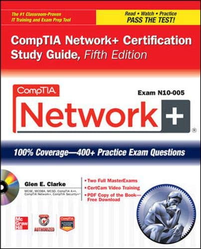 CompTIA Network+ Certification Study Guide, 5th Edition Exam N10-005 CompTIA  Authorized , Pre-Owned Paperback 0071789154 9780071789158 Glen E. Clarke -  Walmart.com