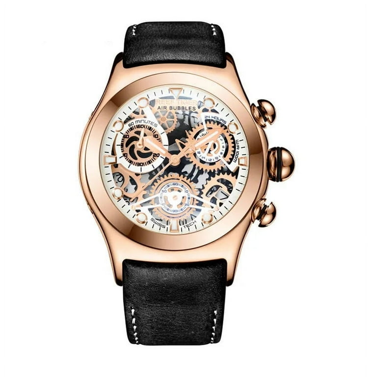 値下げ　REEF TIGER クロノグラフ 時計 Reef Tiger/RT Mens Sport Watches with Chronograph Skeleton