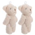 thumbnail image 1 of 2pcs Mini Plush Bear Stuffed Animals Tiny Soft Handmade Decor for Dollhouse Photography Adorable Lifelike Bear Ornaments, 1 of 4