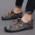 thumbnail image 3 of Zapatos casuales de gran tamaño para hombre, suela de costura gruesa, estación independiente de pie de malla de verano, 3 of 6