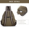 thumbnail image 3 of Mochila Goodhan de lona para mujer, bolsa de viaje antirrobo, 3 of 7
