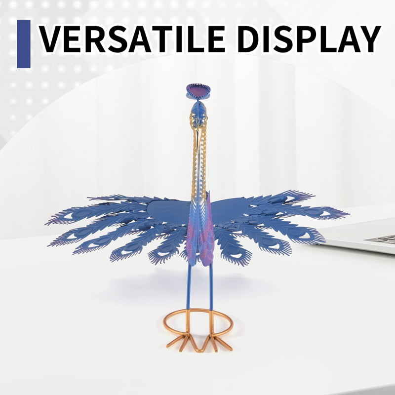 Beautiful Yard Art Garden Statue - Realistic Metal Lawn Decoration Outdoor Sculpture Easy DIY Assembly