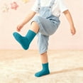 thumbnail image 4 of Aofany Toddler Socks Girls And Boys Solid Color Non-Slip Socks For 1-8T Comfortable Mid-calf Socks for Kids Boys Girls, 4 of 5