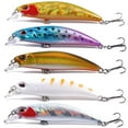 thumbnail image 7 of Ksopiavobs Jerkbait Fishing Lures Jerk Baits for Bass Fishing Jerk Bait Minnow Lures with Tackle Box for Freshwater Saltwater,10pcs, 7 of 7