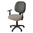 thumbnail image 3 of Modernize Your Workspace with T Shaped Jacquard Fabric Office Chair Cover, 3 of 7