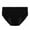 Black, variant on Menstrual Period Underwear for Women Mid Waist Cotton Full Coverage Briefs Solid Color Underpants Stretch Briefs