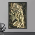 thumbnail image 2 of Asdg12sNude Descending a Staircase No. 2 by Marcel Duchamp Framed Canvas Print Wall Art Famous Painting Reproduction Black, 2 of 5