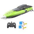 thumbnail image 1 of Tmvgtek Barco De Refrigeración Por Agua De Alta Velocidad Rc Speedboat 2.4Ghz Con 2 Baterías (Verde), 1 of 9