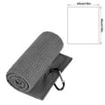 thumbnail image 3 of Moocorvic Microfiber Gym Towels for Working Out, Cooling Towels for Yoga, Sport, Running, Camping 16 Inch, 3 of 7
