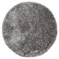 thumbnail image 5 of Rugsotic Carpets Hand Tufted Shag Polyester Eco-Friendly Area Rugs - 8'x8', Round, Silver White, Plain Solid Design, High Pile Handmade Anti Skid Rugs for Living Room, Bed Room K00111, 5 of 5