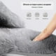 thumbnail image 4 of Pantuflas Bluelander, Unisex, Talla 24.5, Antideslizantes para Uso Interno y Externo, Gris, 4 of 5