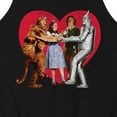thumbnail image 3 of Wizard of Oz - Dorthy and Friends Photo Heart - Men's Jersey Tank Top, 3 of 5