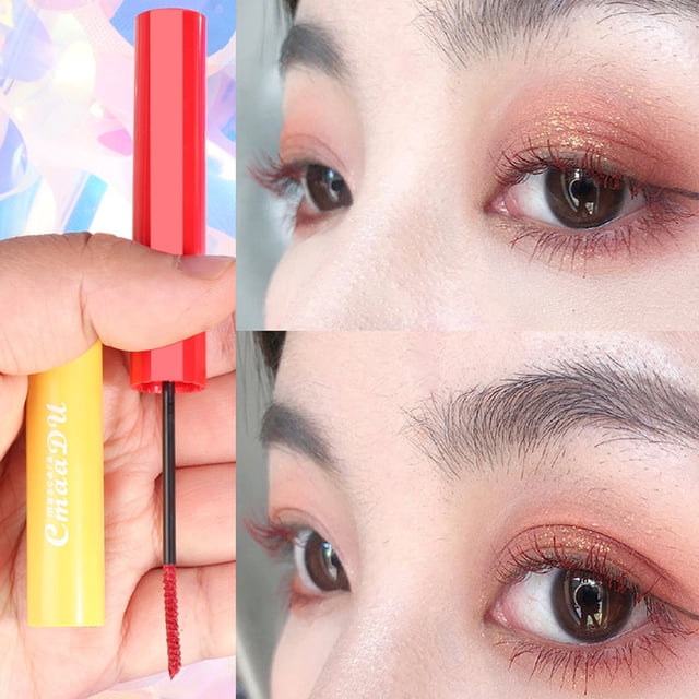 Hot selling goods!Color Mascara,Waterproof, Long Curling,No Smudging, Thick Mascara Eye Makeup