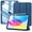 Abyss Blue, variant on TiMOVO Case for iPad (A16) 11th Generation 11 Inch 2025, iPad 10th Generation Case 10.9 Inch 2022 with Pencil Holder,Slim Protective Cover with Clear Back Shell,Auto Wake/Sleep, Abyss Blue